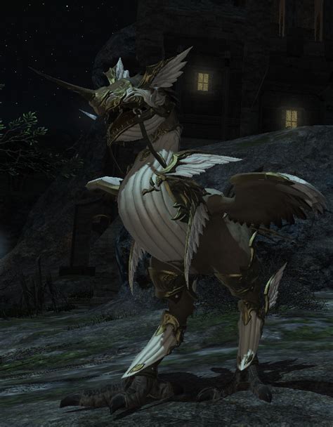 Bismarck Barding Is Pretty Cool When Your Chocobo Is In Combat Mouth