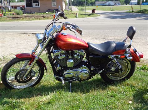 2004 Harley Davidson Xl1200c Sportster 1200 Custom Metallic Red