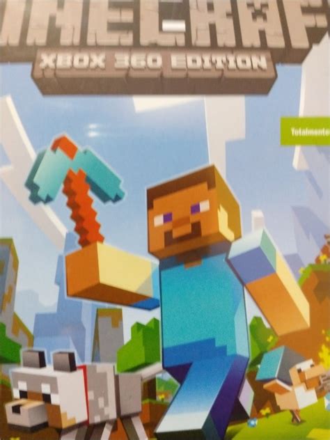 Jogo Minecraft Xbox 360 Em Totalmente Em Português Mercado Livre