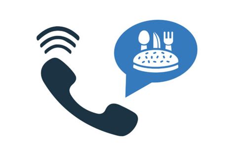 Delivery Food Phone Call Icon Graphic By 121icons · Creative Fabrica