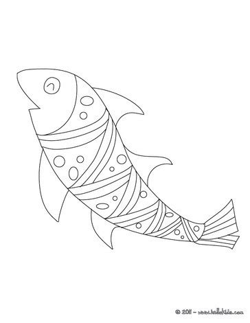See the category to find more printable coloring sheets. Strange fish coloring pages - Hellokids.com