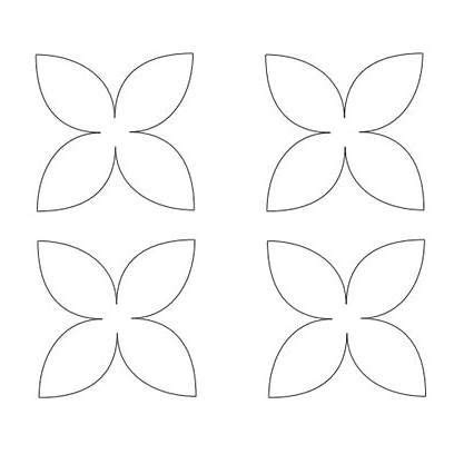 Hello crafters, here is my latest creation! Printable Flower Template Small | Flower petal template, Flower templates printable free, Flower ...