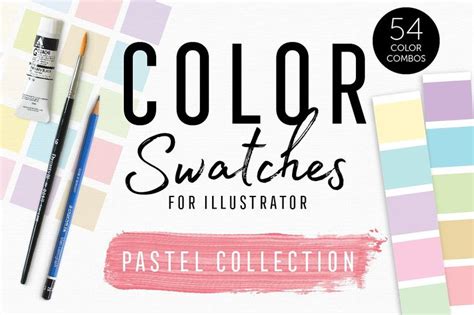 Color Swatches Pastel Collection With Images Color Swatches Swatch Color
