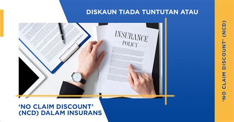 Will my no claims discount be affected if i make a claim? Diskaun Tiada Tuntutan Atau "No Claim Discount (NCD ...