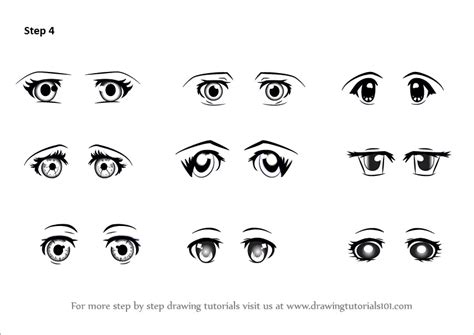 Manga Eyes Tutorial To Draw Manga