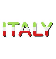See theexcemptions page application form for entry into italy for health reasons frombrazil,india, bangladesh and sri lanka. Italy Writing Word Vector Images (41)