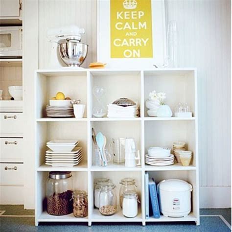Unique kitchen pantry ideas 1. No Pantry? How To Organize a Small Kitchen WITHOUT a ...