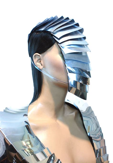 Pin By Erika Evans On Futuristic Masks Sci Fi Fashion Futuristic Fashion Headpiece