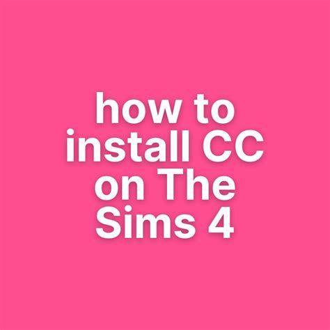 How To Add Cc To Sims My Bios