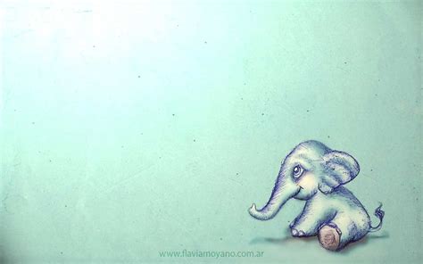 47 Cute Elephant Wallpapers Wallpapersafari