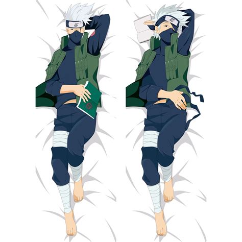 60x180cm Anime Hatake Kakashi Male Dakimakura Hugging Body Pillow Case Otaku Pillow Cover Home