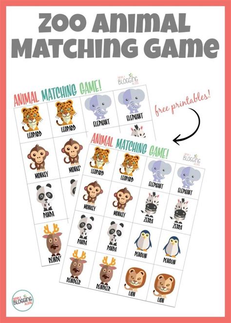 安全检测 - 认证线路 | Animal matching game, Matching games, Zoo activities