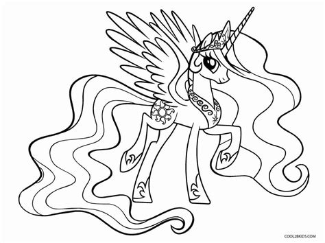 My Little Pony Coloring Pages Princess Luna At Getdrawings Free Download