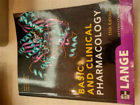 Lange Basic And Clinical Pharmacology Textbook Hobbies And Toys Books