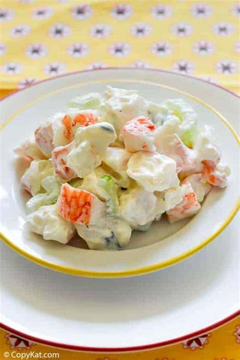 Albertson S Krab Salad Recipe CopyKat Recipes