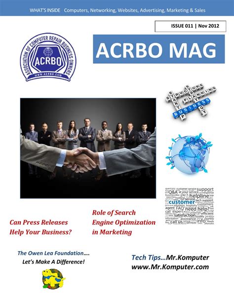 Download the corresponding fix from the above table. ACRBO Nov Mag by Association of Computer Repair Business ...
