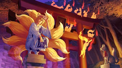 Nine Tailed Fox Wallpapers Images