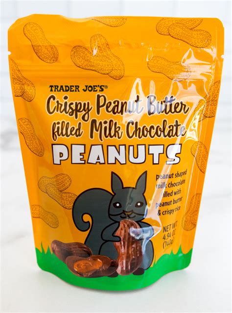 Trader Joes Crispy Peanut Butter Filled Milk Chocolate Peanuts Review