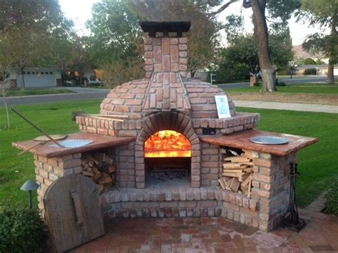 While outdoor grilling is nice, it is not the only option in outdoor kitchens. photo | Outdoor fireplace pizza oven, Diy outdoor ...