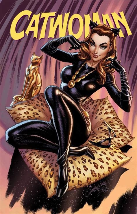 Catwoman By J Scott Campbell J Scott Campbell Scott Campbell Catwoman