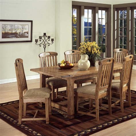 Dining Table 7 Piece Set And Amaury 7 Piece Dining Set