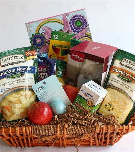 Our get well soon gifts & baskets are carefully curated with helpful items for their recovery to help make them more comfortable and activities to keep the occupied and/or help with rehabilitation. Gift Basket Idea: Get Well Soon - Hoosier Homemade