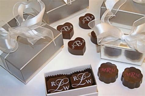 Tasty Handmade Chocolate Wedding Favors See More Diy Wedding Favors At