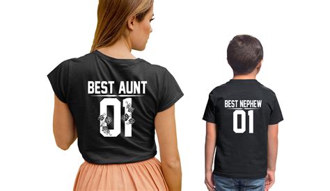 Aunt Nephew Shirts Gift From Aunt Aunt Nephew Matching Etsy