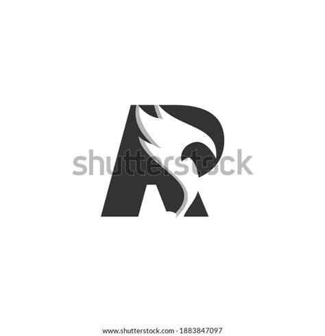 Simple Letter R Bird Logo Design Stock Vector Royalty Free 1883847097