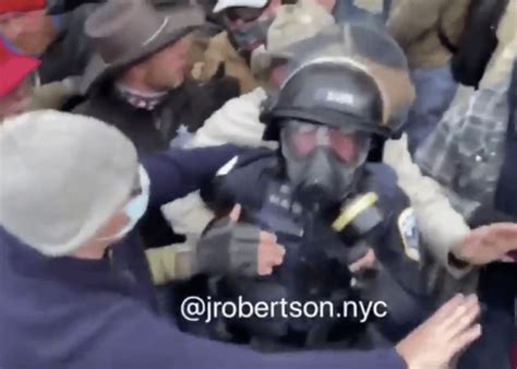 Disturbing Video Shows Police Officer Battered By Mob Of Capitol Rioters Law Officer