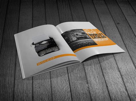 Booklet Catalog Mockup ~ Product Mockups on Creative Market