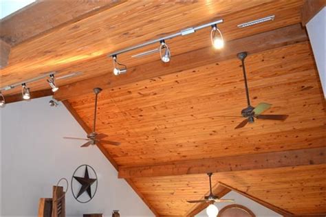 This home depot guide offers calculate the height difference, in feet, between the shortest wall and the highest point of your ceiling. Lighting For Vaulted Ceilings Perfect With Image Of ...