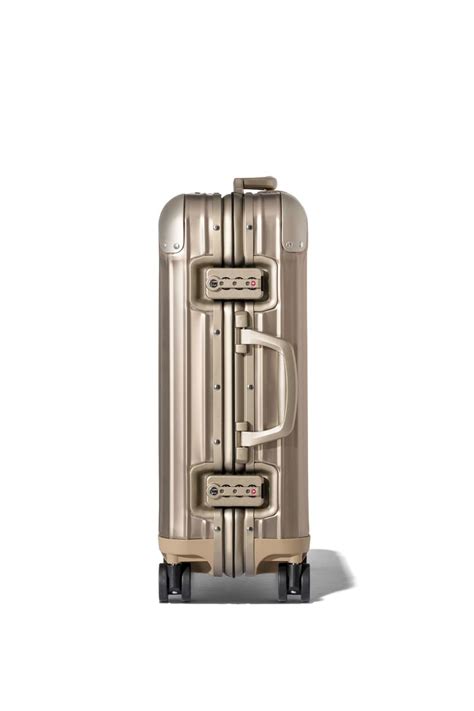 Rimowa Debuts Redesigned Aluminum Suitcase Line Hypebeast