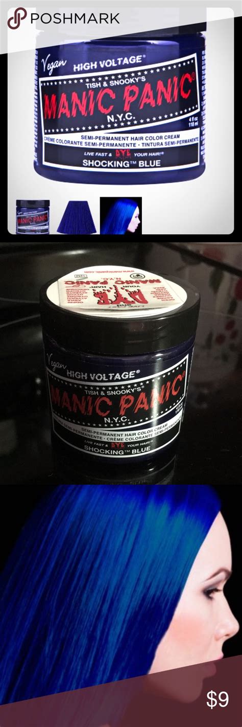 Manic Panic Shocking Blue Hair Color Hair Color Blue Hair Color