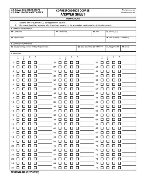 Nsctng Form 028 Fill Out Sign Online And Download Printable Pdf