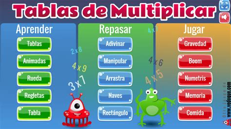 Juegos Para Aprender Las Tablas De Multiplicar 7b9