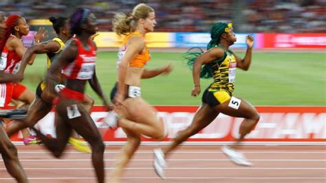 Jamaican Sprint Queen Shelly Ann Fraser Pryce Wins Third World 100m