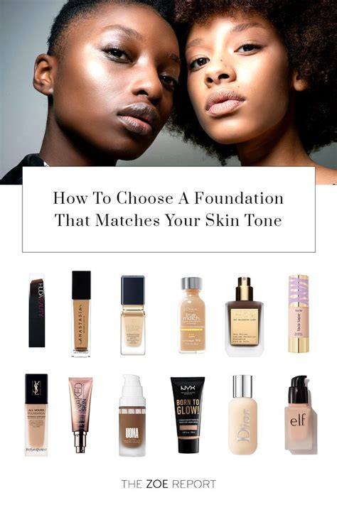 How To Choose A Foundation That Matches Your Skin Tone How To Match