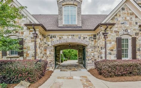 14000 Square Foot Brick And Stone Mansion In Acworth Ga Homes Of The Rich
