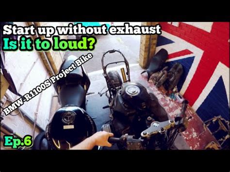 Start up without exhaust + Decat Pipe - BMW R1100S ...