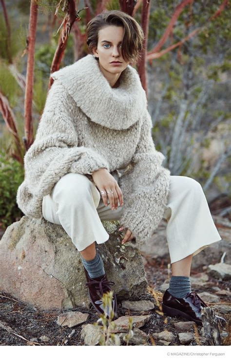 Ellinore Erichsen Takes On Outdoors Style For C Magazine Fashion Gone