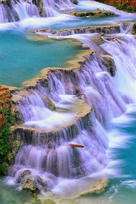 Stunning Blue Waterfall ~ Dreamy Nature
