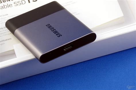 Samsung Portable Ssd T Im Test Taschen Ssd Mit Tbyte Metall Und Usb Typ C Computerbase