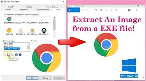 How To Extract An Icon From A Windows Exe File Youtube