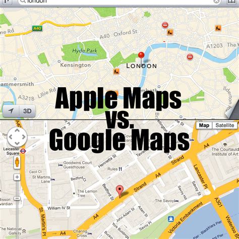 Apple Maps Vs Google Maps Which Is Better To Find Your Way