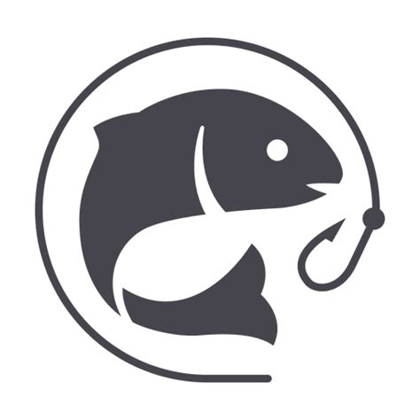 Fishing Fish Logo Icon Transparent Png Svg Vector File Sexiz Pix