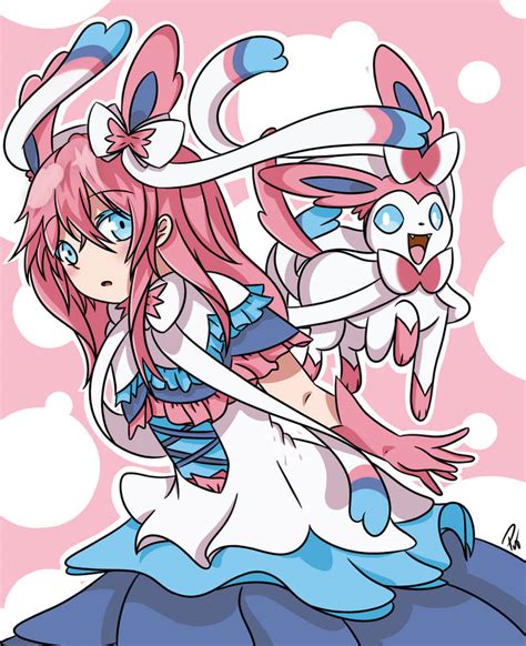 Sylveon Anime Girl By Xxkyokokittycatxx On Deviantart