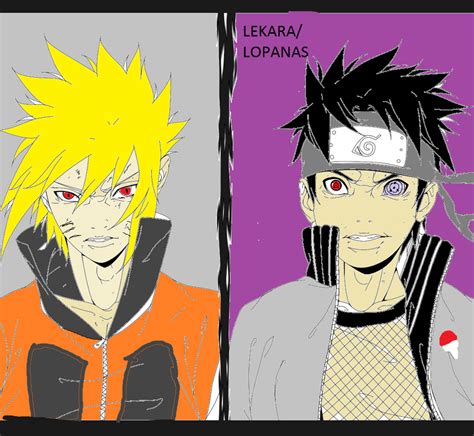 If Our Roles Switched Naruto Vs Sasuke V2 By Lopanas On Deviantart