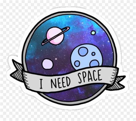 Space Galaxy Sticker Stickers Tumblr Spacetumblr Tumblr Need Space