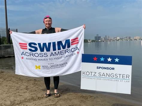 Kotz Sangster On Linkedin Swimmers Gather At Belle Isle To Raise Funds For Fight Against Cancer